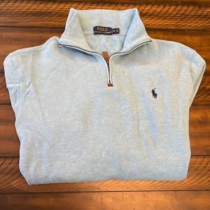 Polo 1/4 zip sweater